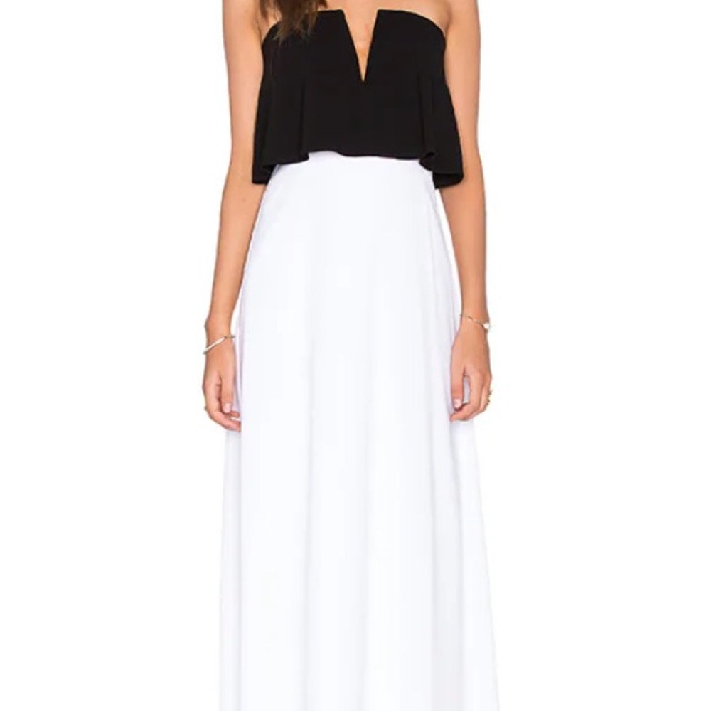 Elegant Black and White Women's Skirt